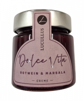 Rotwein-Marsala Creme